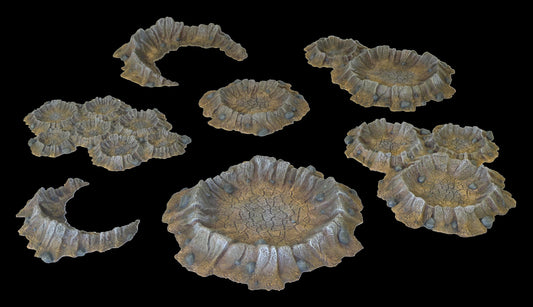 Blast Craters for tabletop Wargaming