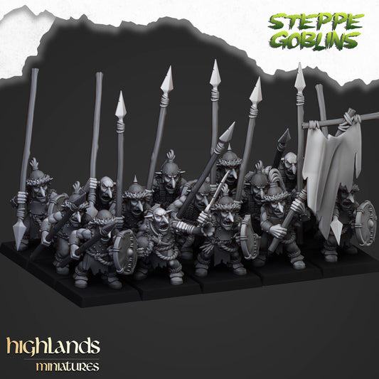 Steppe Goblin Warriors with Spears
