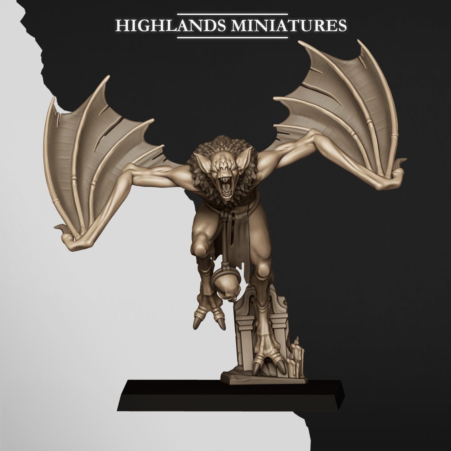Undead Crypt Bats for Fantasy Wargaming